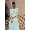 Bohemian wedding dress Alezia - Laure de Sagazan