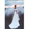 Sheath wedding dress Linda - Natalia Romanova