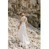 Georgette bohemian wedding dress - Lorafolk