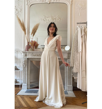 Jess bohemian wedding dress - Lorafolk