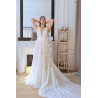 Carmen silk crepe wedding dress - Idan Laros