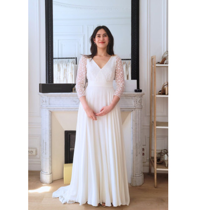 Igore bohemian wedding dress - Atelier Gasparine