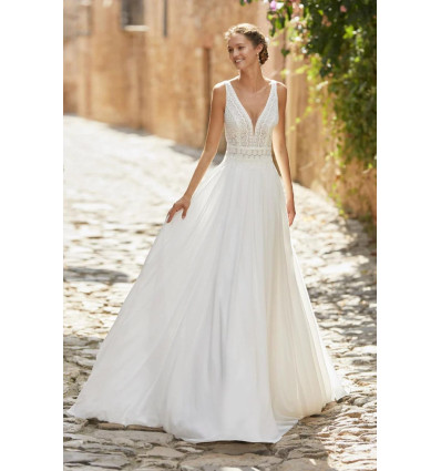 Masty bohemian wedding dress - Alma Novia