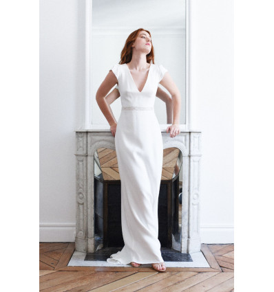 Alicia long wedding dress - Anne de Lafforest
