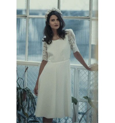 Rieux short wedding dress - Laure de Sagazan