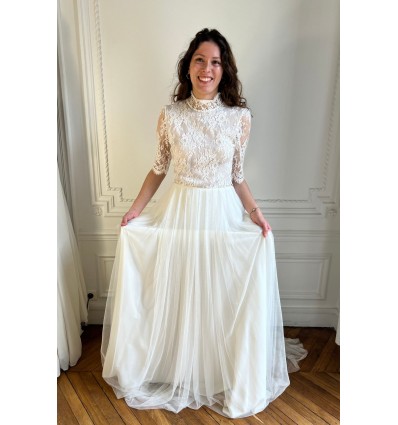 Robe de mariée Blanche - Victoire Vermeulen