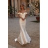 Luciana wedding dress + overskirt - Milla Nova