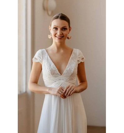 Robe de mariée soleil levant - Elsa Gary