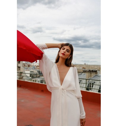 Top de mariée issé - Uni Paris