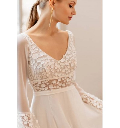 Robe de mariée Aube Claire - Elsa Gary