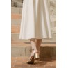 Wide Knotted Heeled Sandals – Mid Heel – ASOS