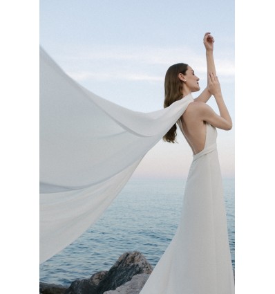 Sira Bridal Scarf - Alba Collection 2026