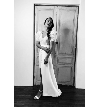 Robe longue Nathalie - Maison Tesson