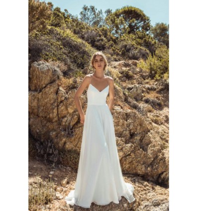 Lenny Wedding Dress - Caroline Takvorian