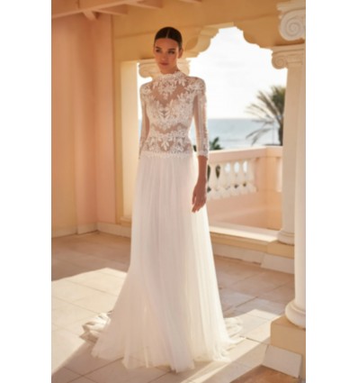 Melrose long dress - San Patrick