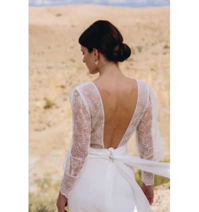 Western Wedding Dress - Anne de Lafforest