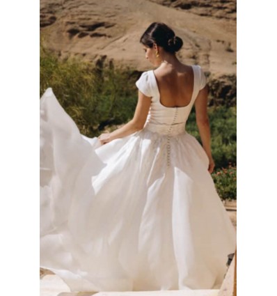 Hill wedding skirt - Anne de Lafforest