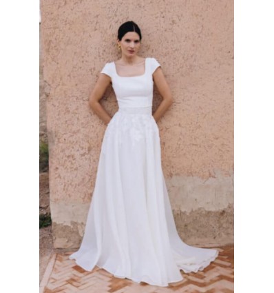 Top de mariée Jagger - Anne de Lafforest