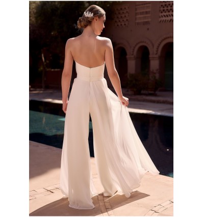 Combinaison de mariée Dove - Bianco