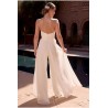 Dove bridal jumpsuit – Bianco