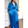 Guest jumpsuit Raso bleu - Rosa Clara