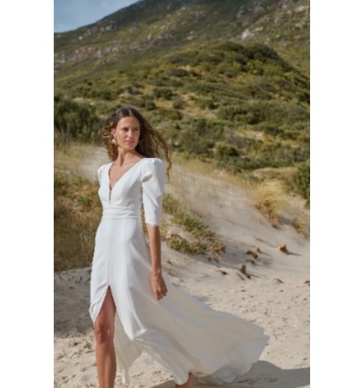 Orchid Wedding Dress - Rembo Styling