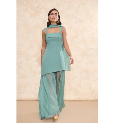 Wedding guest dress Ambar Verde - Dressing Club