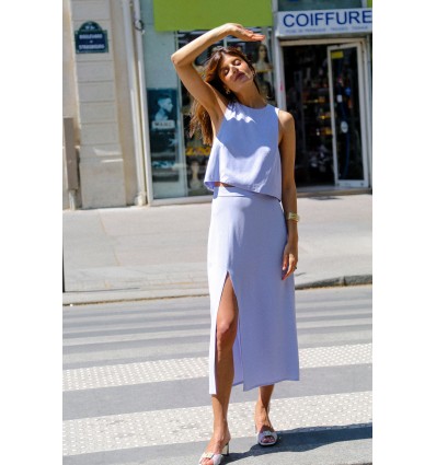 Yellow Arzon wedding guest top - Uni Paris