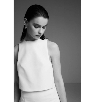 Yellow Arzon wedding guest top - Uni Paris