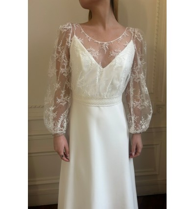 Top de mariée Midya - Alba