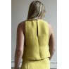Yellow Arzon wedding guest top - Uni Paris