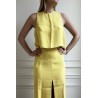 Yellow Arzon wedding guest top - Uni Paris