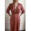 Midi pink wedding guest dress Fontainebleau - Uni Paris