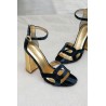 Chaussures de mariée Margot Noche - Flor de Asoka