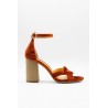 Bridal shoes Margot Orange - Flor de Asoka