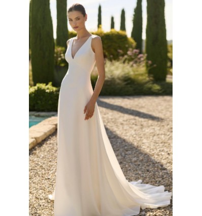 Robe longue Melani - Alma Novia
