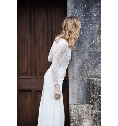 Robe de mariée fluide Eden - Alison Louvet