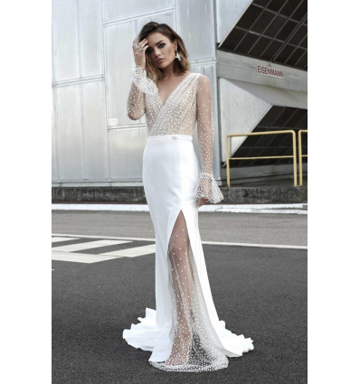 Joni Mermaid Wedding Dress - Rime Arodaky