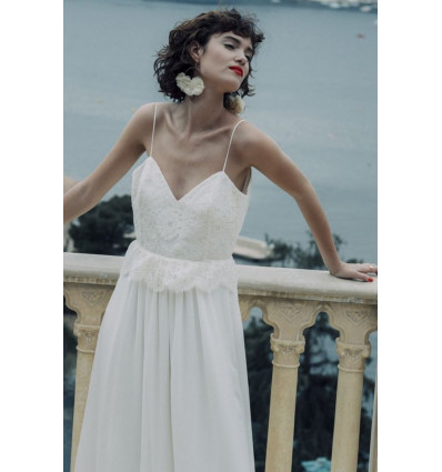 Robe de mariée bohème Torigny - Laure de Sagazan