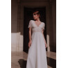 Bohemian wedding dress Rome - Anne de Lafforest